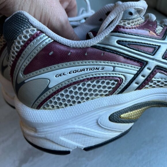 ** asics Gel-Equation 3 Athletic Running Training Shoe Womens Size 8.5 T9E6N - Picture 5 of 11